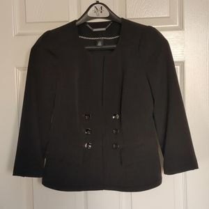 WHBM "Coco Chanel" style crop blazer